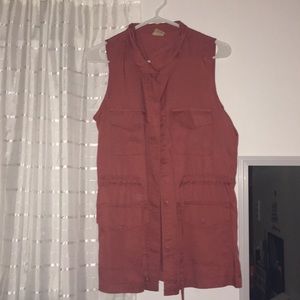 Burnt Orange(ish) Vest